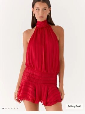 Peppermayo Willow Chiffon Mini dress